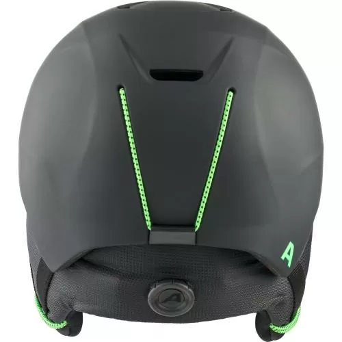 Alpina Brix Jr Kids Ski Helmet - black-neon matt